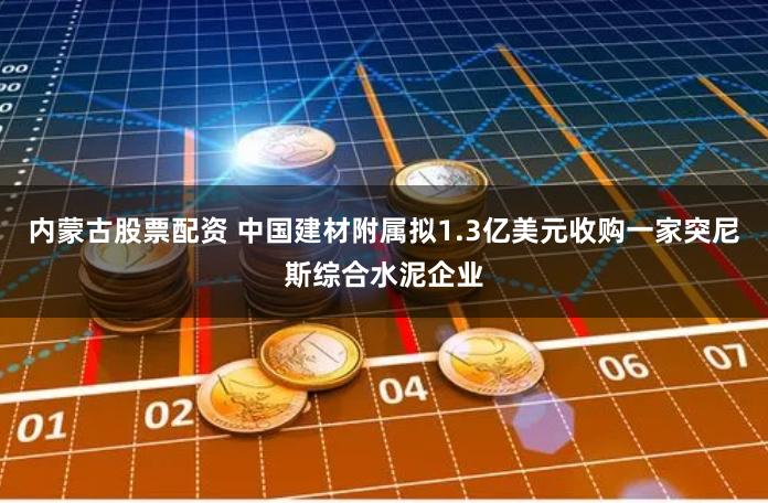 内蒙古股票配资 中国建材附属拟1.3亿美元收购一家突尼斯综合水泥企业