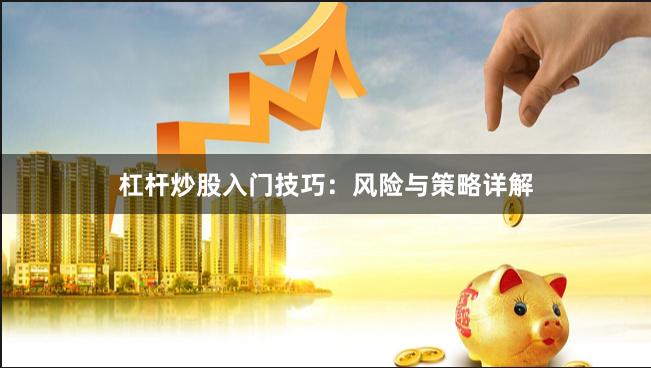 杠杆炒股入门技巧：风险与策略详解